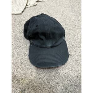 SKIMS black distressed baseball hat - NEW